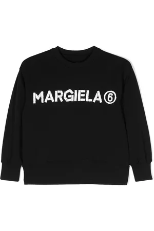 Maison Margiela Logo-print crew-neck sweatshirt