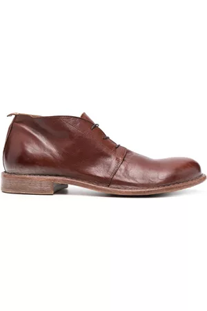 Moma Men Boots - Leather lace-up boots