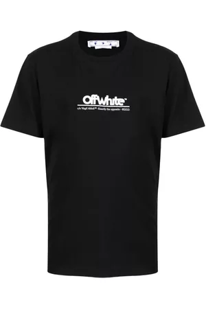 OFF-WHITE Men Short Sleeve - Logo-embroidered T-shirt