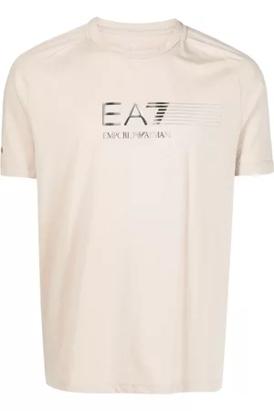EA7 Men Short Sleeve - Logo-print round-neck T-shirt
