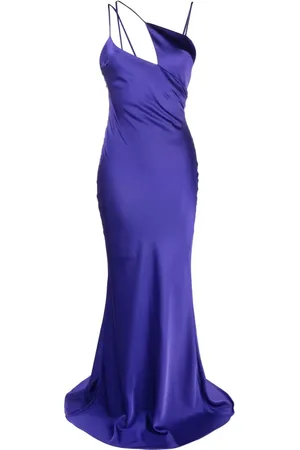 The Attico Melva asymmetric sleeveless gown