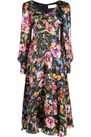 Cubus Raphaella floral-print midi dress