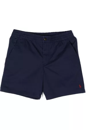 Ralph Lauren Boys Shorts - Logo-embroidered stretch-cotton shorts