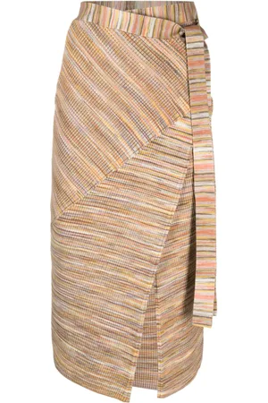 Simkhai Paris space-dye knitted skirt
