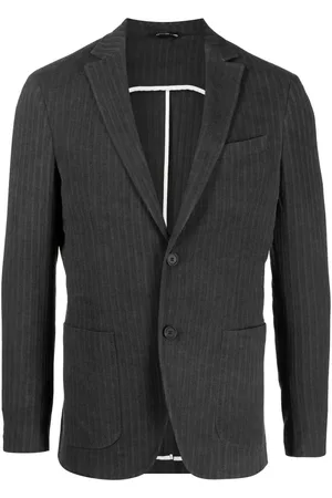 Tonello Men Blazers - Striped single-breasted blazer