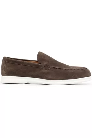 Doucal's Men Loafers - Smooth suede loafers
