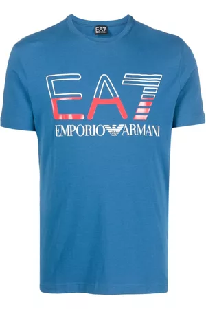 EA7 Men Short Sleeve - Logo-print short-sleeve T-shirt