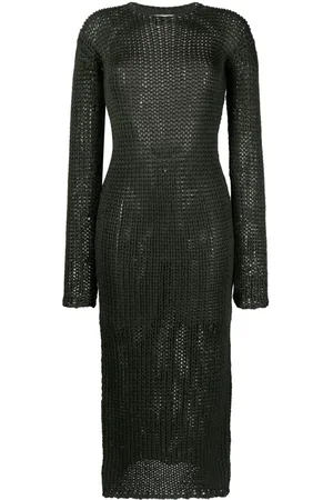 Quira Open-back knit dress