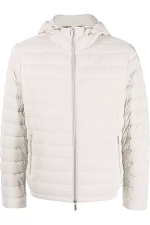 MOORER Feather-down padded jacket