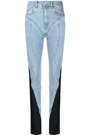 MUGLER Spiral skinny jeans