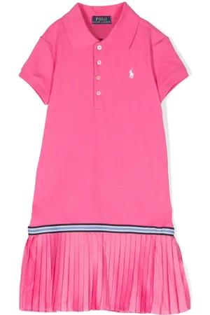 Ralph Lauren Logo-embroidered polo dress