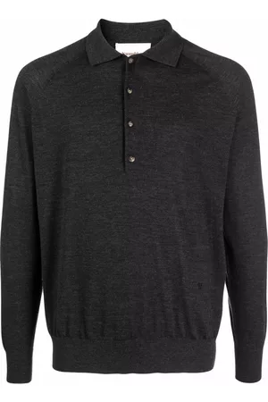 Nanushka Wool long-sleeve polo shirt