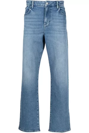 Karl Lagerfeld Men Straight - Kl-Logo mid-rise straight jeans