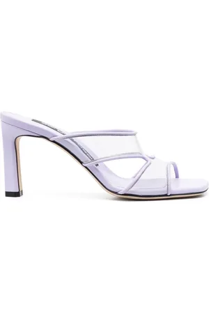 Sergio Rossi Sr Lunettes 85mm open-toe mules