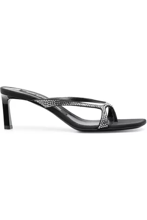 Sergio Rossi Sr Aracne 60mm crystal-embellished mules