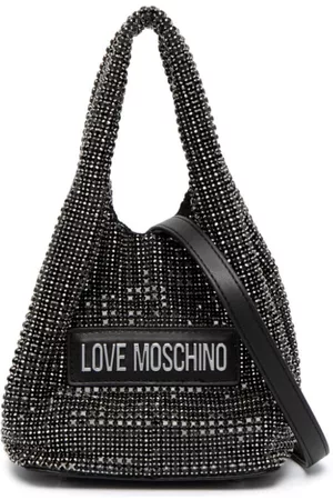 Love Moschino Women Tote Bags - Glass-crystal-embellishement tote bag