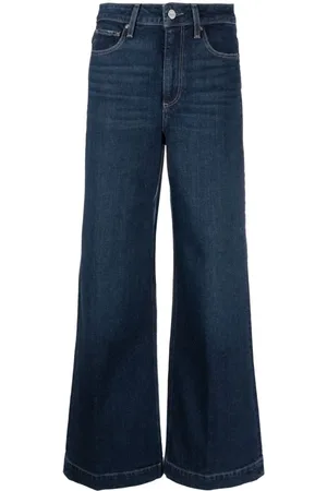 Paige Wide-leg cropped jeans