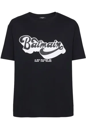 Balmain 70s logo-print T-shirt