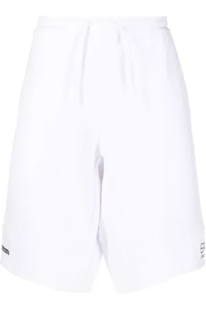 EA7 Men Sports Shorts - Drawstring cotton shorts
