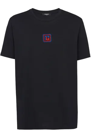 Balmain Embroidered-logo short-sleeve T-shirt