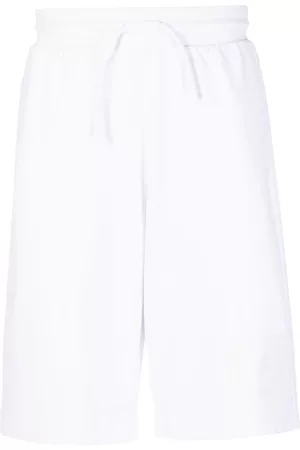 EA7 Men Bermudas - Logo-print drawstring-waist shorts