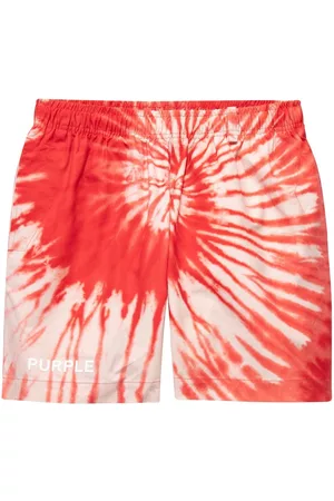 Purple Brand All-Around tie-dye shorts