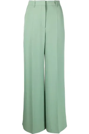 HUGO BOSS High-waisted straight-leg trousers