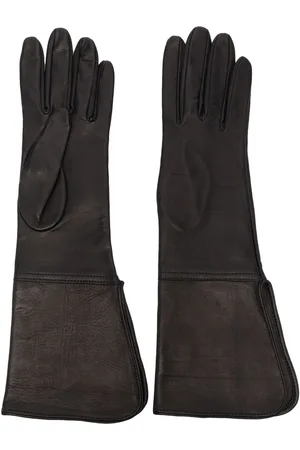 Manokhi Full-finger design leather gloves