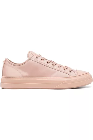 VALENTINO GARAVANI Logo-patch lace-up sneakers