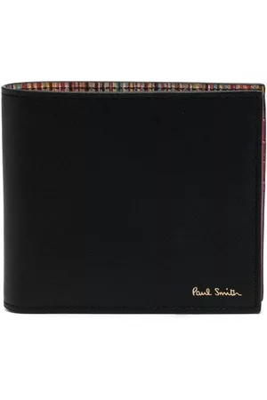 Paul Smith Logo-print leather folded wallet