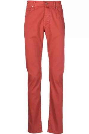 Jacob Cohen Men Pants - Bard cotton gabardine trousers