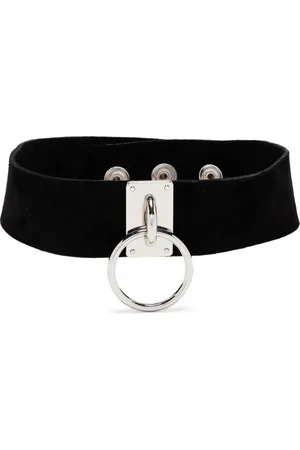 Manokhi Jacob suede choker necklace