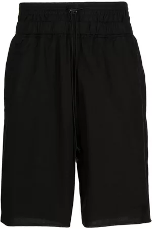 Nº21 Men Sports Shorts - Drawstring cotton track shorts