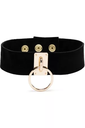 Manokhi Jacob suede choker necklace