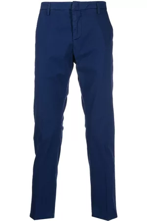 Dondup Men Formal Pants - Cropped tailored trousers