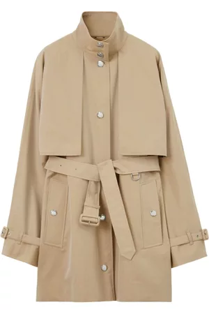 Burberry Women Trench Coats - Tropical gabardine trench coat