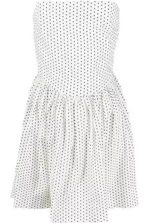 Molly Goddard Women Printed Dresses - Hannah polka dot-print dress