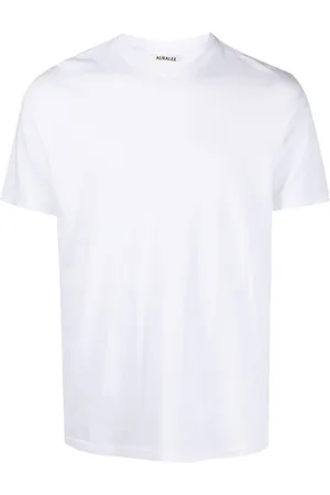 Auralee Crew-neck cotton T-shirt
