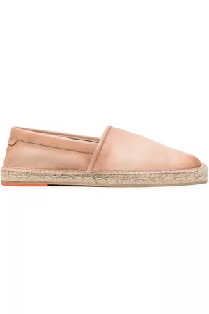 santoni Men Espadrilles - Gradient-effect leather espadrilles