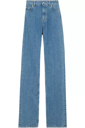 Burberry High-waist straight-leg jeans