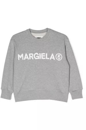 Maison Margiela Logo-print mélange sweatshirt