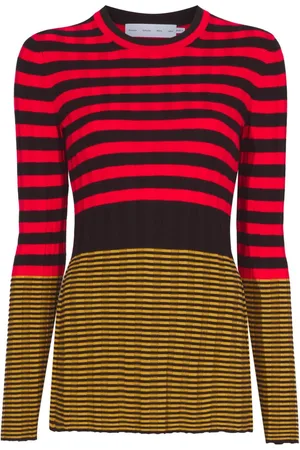 Proenza Schouler Slinky striped long-sleeve jumper