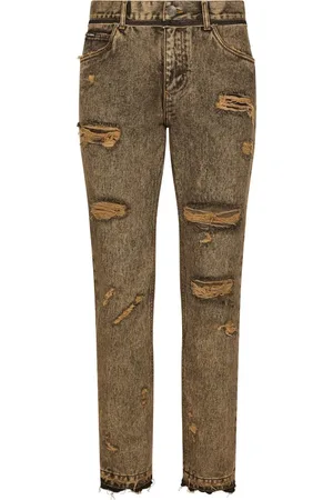 VTMNTS acid-wash Denim Jeans - Farfetch