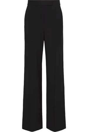 Proenza Schouler Crepe pressed-crease tailored trousers