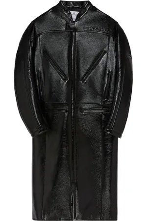 Courrèges Racer vinyl coat
