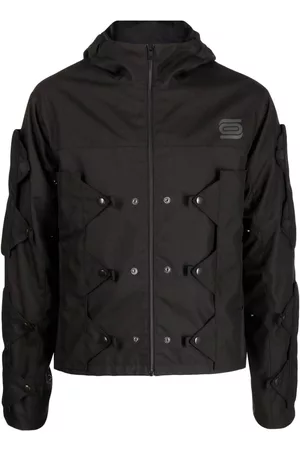 Olly Shinder Crocodile Shell hooded jacket