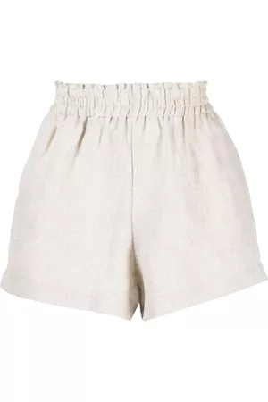 Reformation Mila linen shorts