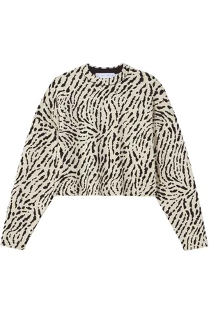 Proenza Schouler Animal-pattern jacquard jumper