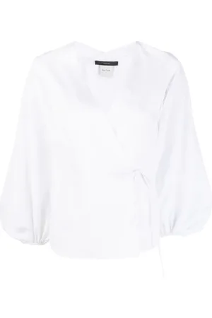 Paul Smith Wrap-style cotton shirt