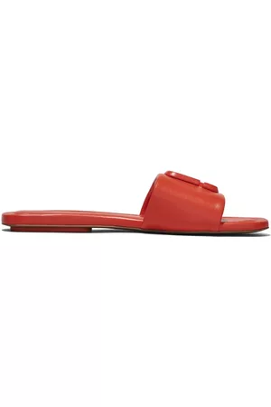 Marc Jacobs Women Flip Flops - The J Marc leather slides